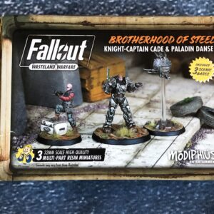 Fallout: Wasteland Warfare - Brotherhood of Steel Knight-Captain Cade & Paladin Danse