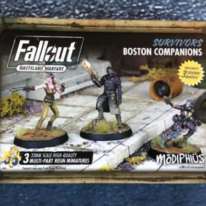 Fallout: Wasteland Warfare - Survivors Boston Companions Miniatures